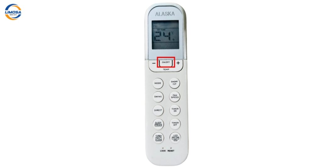 Bật/tắt máy lạnh Alaska