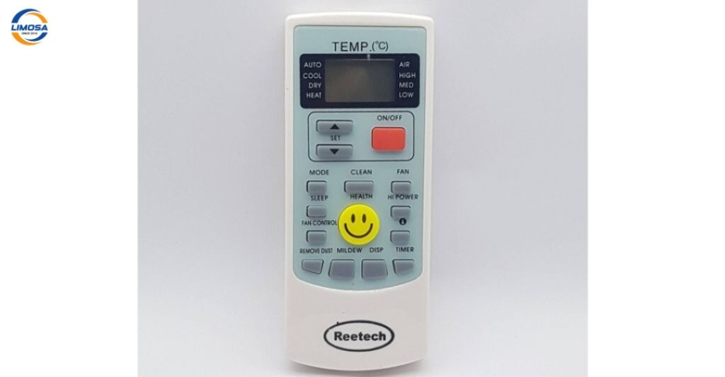 Các nút chức năng trên remote máy lạnh Reetech