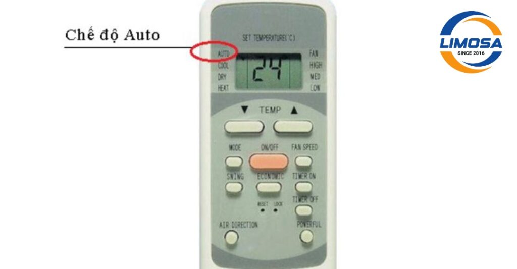 chế độ tự động (Auto) của máy lạnh Reetech YKR-H/002E