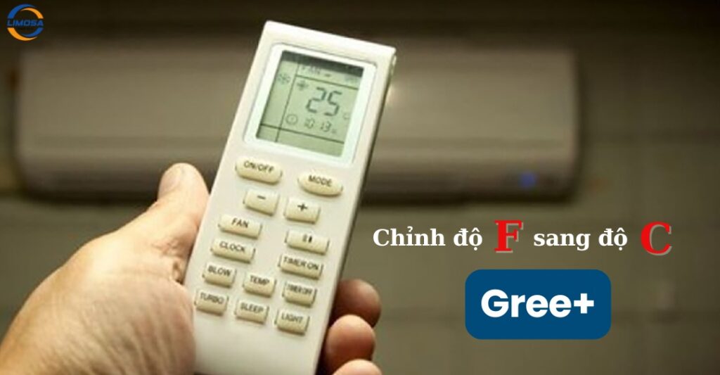 Cách chuyển đổi độ F sang độ C qua ứng dụng Gree+