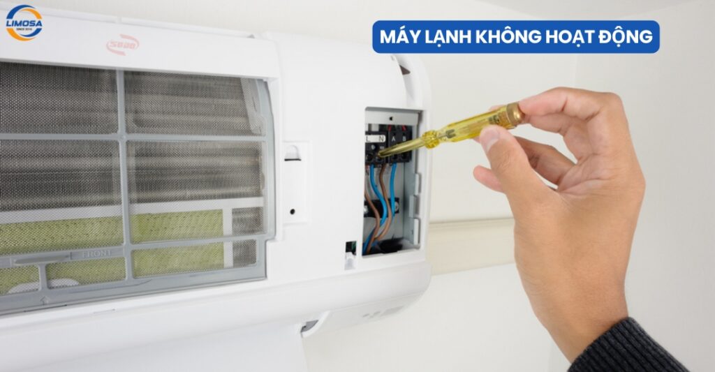 Máy lạnh không hoạt động