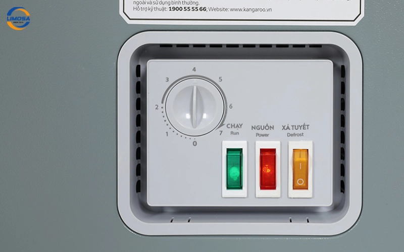 Công nghệ xả tuyết bán tự động của tủ đông Kangaroo