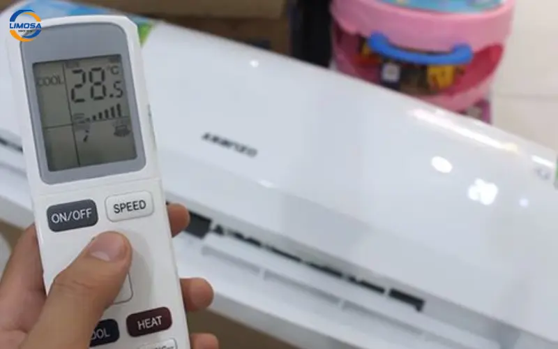 Điều chỉnh hướng gió bằng remote