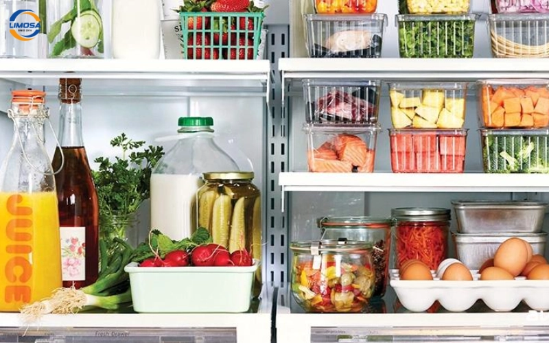 Điều chỉnh nhiệt độ tủ mát phù hợp giúp tiết kiệm điện