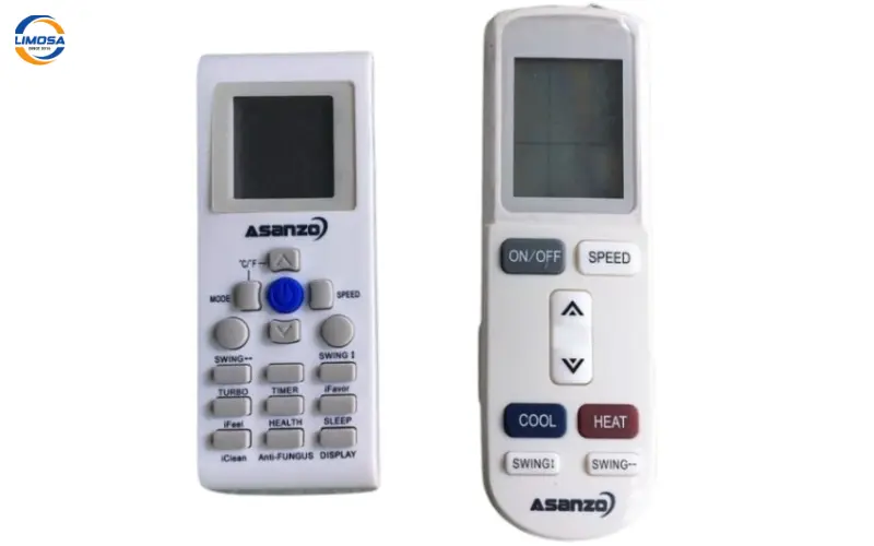 Hướng dẫn sử dụng remote máy lạnh Asanzo
