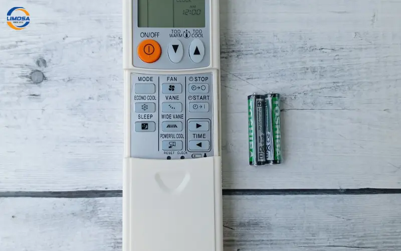 Pin remote bị lỗi