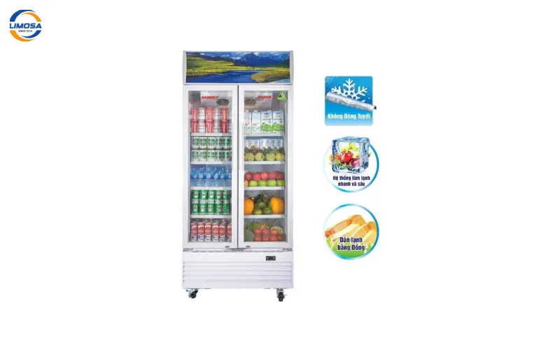 Theo dõi nhiệt độ tủ mát thường xuyên để bảo quản thực phẩm tốt