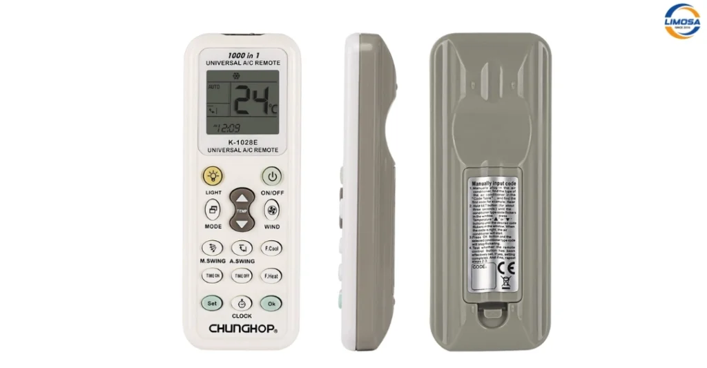 Các loại remote đa năng tương thích máy lạnh Midea