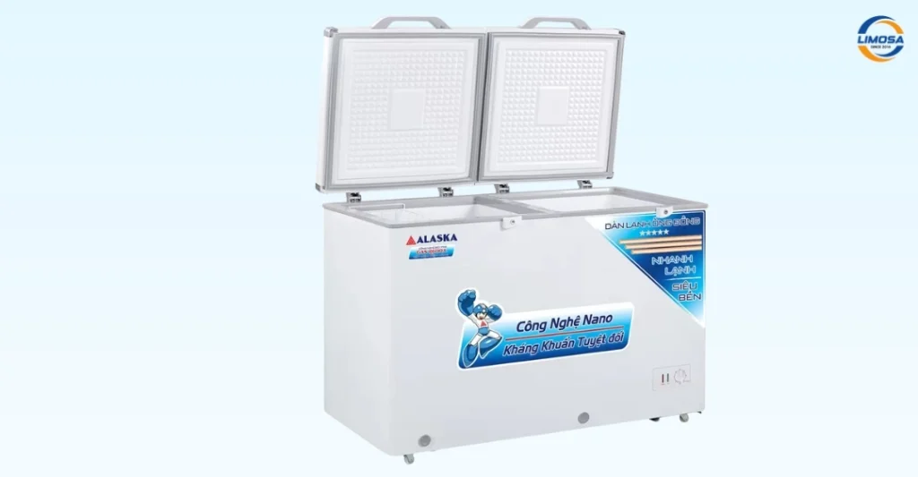 Cách đặt nhiệt độ khởi động tủ đông Alaska khi mới mua về