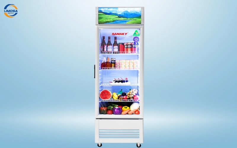 Cách chỉnh nhiệt độ tủ mát Sanaky 1 cánh với từng loại thực phẩm