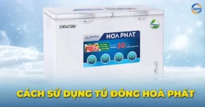Cách sử dụng tủ đông Hoà Phát