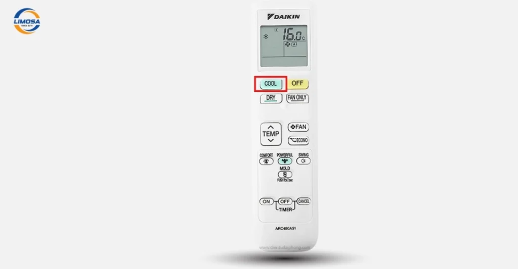 Chọn đúng chế độ làm lạnh (Cool Mode)