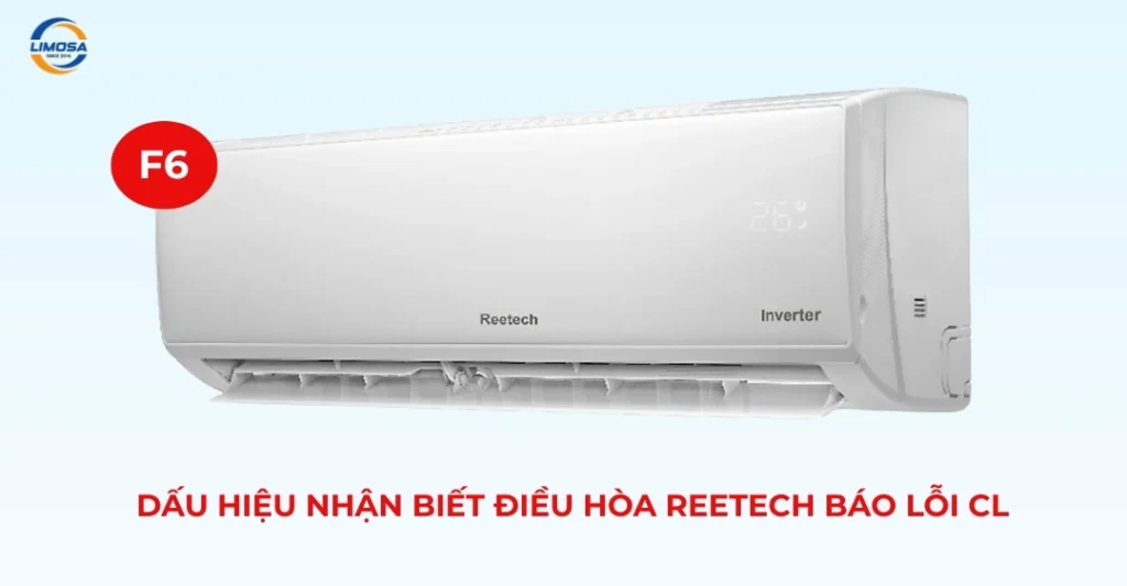 Dấu hiệu nhận biết điều hòa Reetech báo lỗi CL
