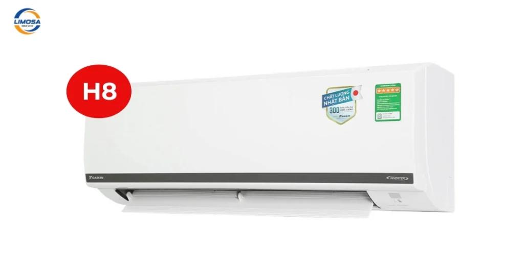 Dấu hiệu nhận biết lỗi H8 trên điều hòa Daikin inverter