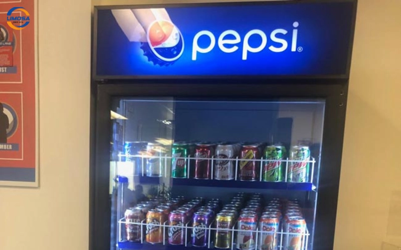 Cách sắp xếp thực phẩm và đồ uống vào tủ mát Pepsi