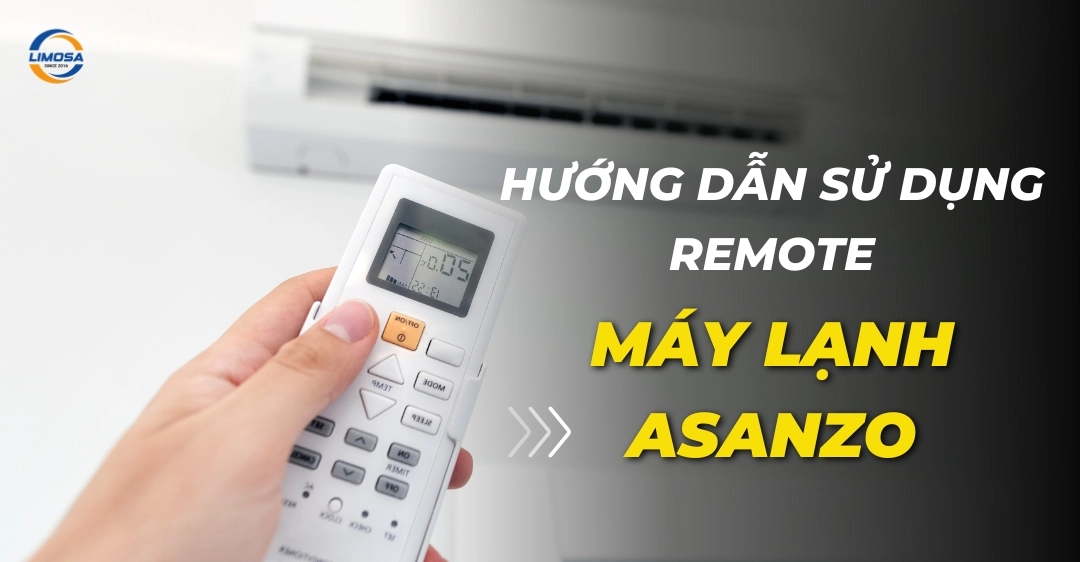 Hướng dẫn sử dụng remote máy lạnh Asanzo