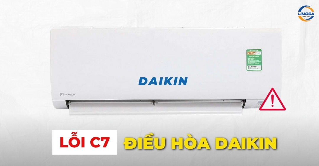 Lỗi C7 điều hòa Daikin