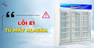 Lỗi E1 tủ mát Alaska
