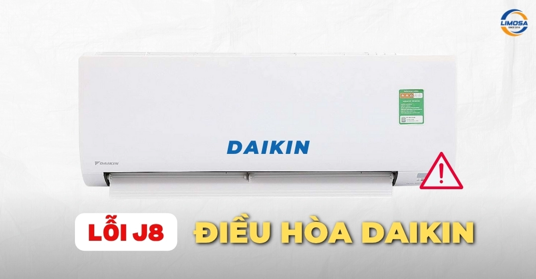 Lỗi J8 điều hòa Daikin
