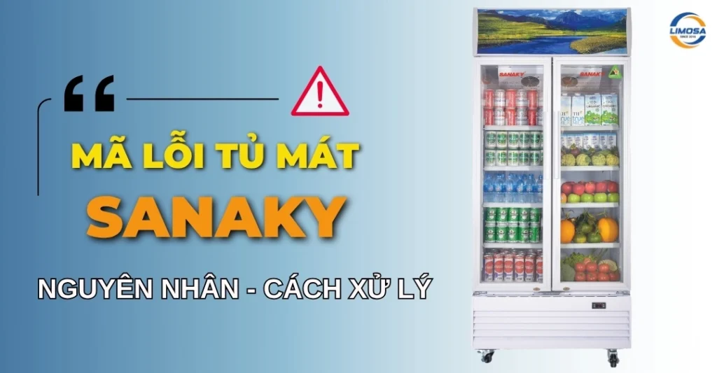 Mã lỗi tủ mát Sanaky
