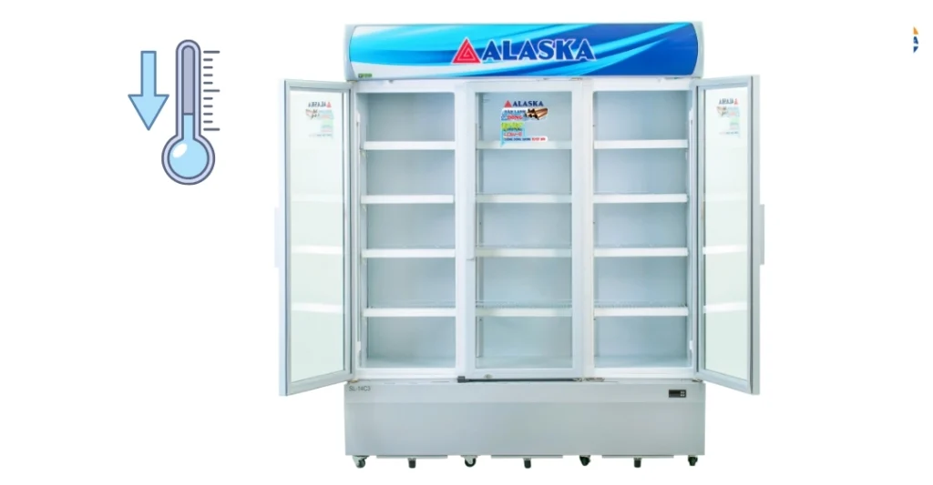 Mức nhiệt độ thích hợp cho tủ mát Alaska