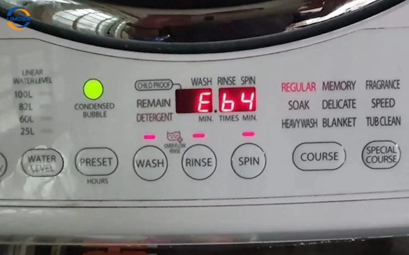 Nguyên nhân chính gây lỗi E64 trên máy giặt Toshiba cửa ngang