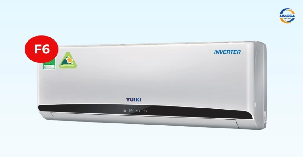 Nguyên nhân khiến máy lạnh Yuiki báo lỗi F6