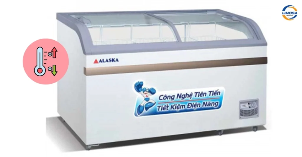 Tại sao cần chỉnh nhiệt độ tủ đông Alaska đúng cách?