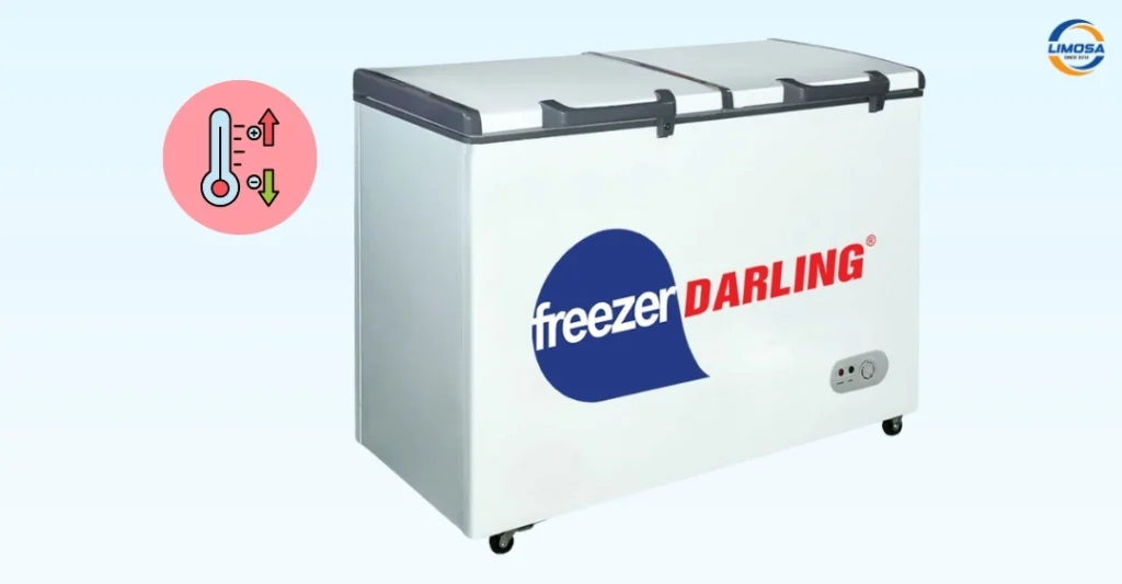 Tầm quan trọng của việc chỉnh nhiệt độ tủ đông Darling đúng cách
