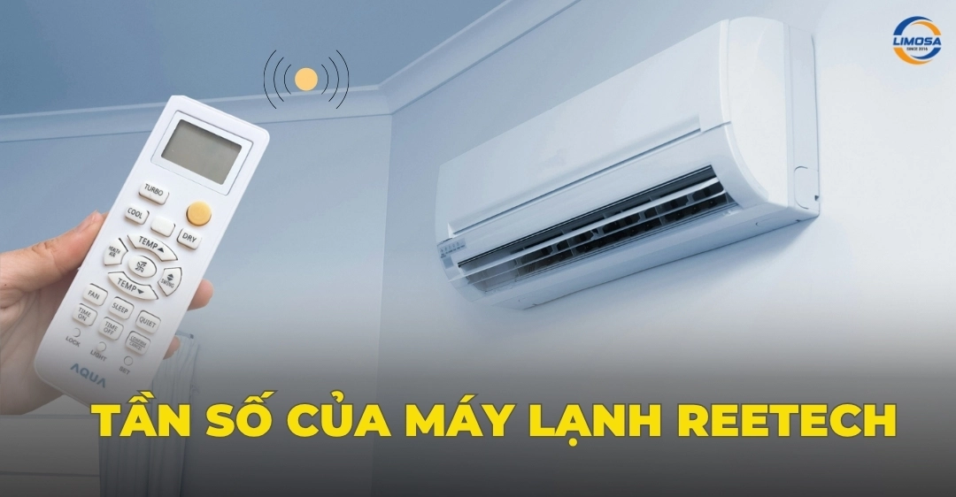 Tần số của máy lạnh Reetech và cách cài đặt remote đa năng Tần số của máy lạnh Reetech