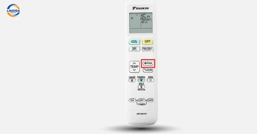 Tăng tốc độ quạt (FAN SPEED)