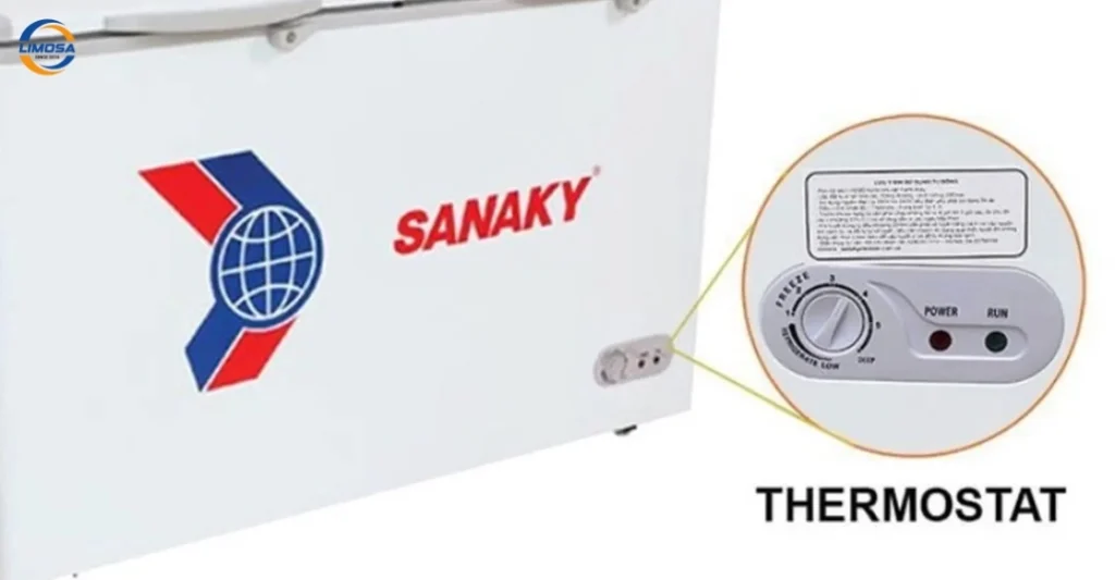 Tủ đông Sanaky có bao nhiêu mức nhiệt độ?