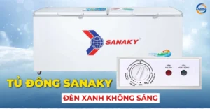 Tủ đông Sanaky đèn xanh không sáng