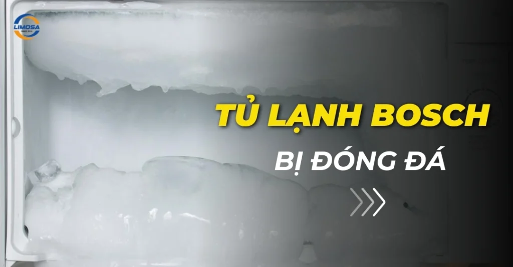 Tủ lạnh Bosch bị đóng đá