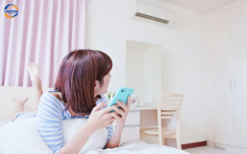 Chế độ hút ẩm bảo vệ hệ hô hấp của người dùng