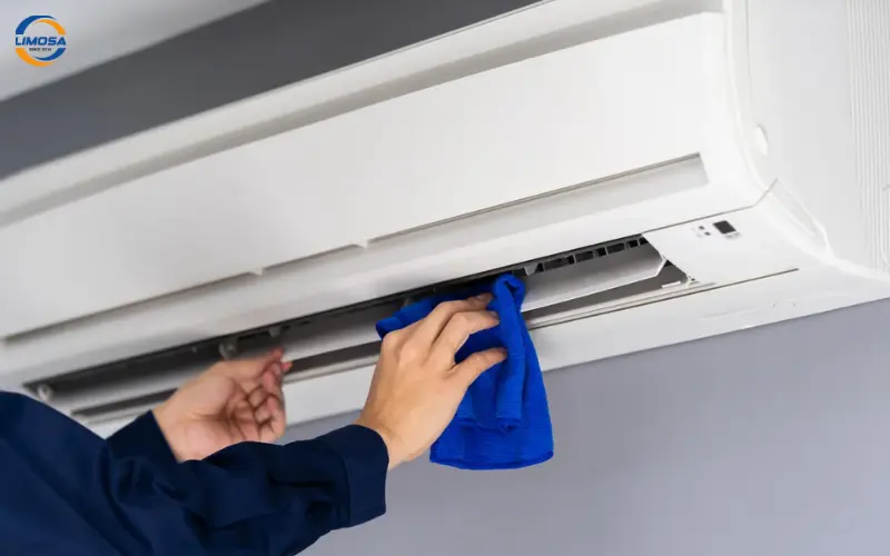 Đánh bóng nhựa máy lạnh