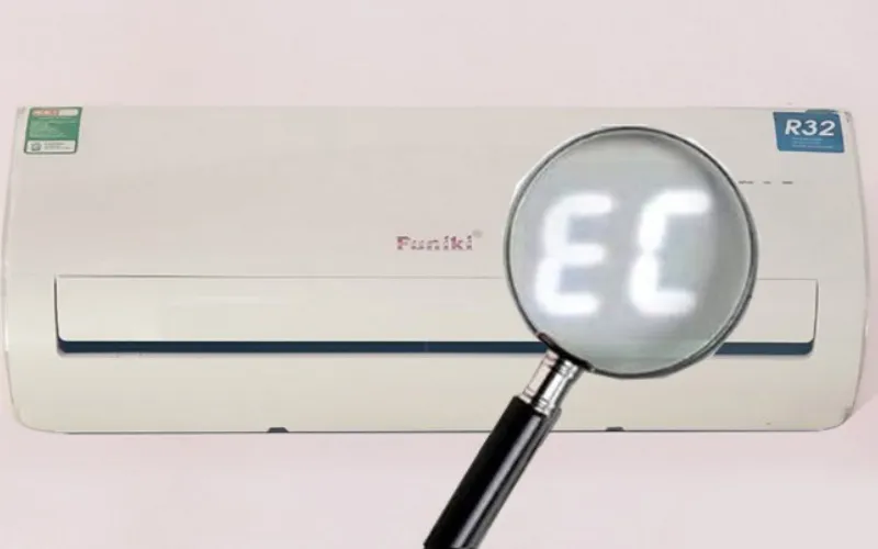 Điều hòa Funiki báo lỗi EC là gì