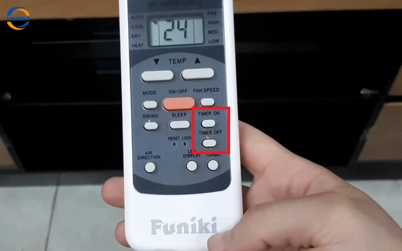 Khởi động lại điều hòa Funiki