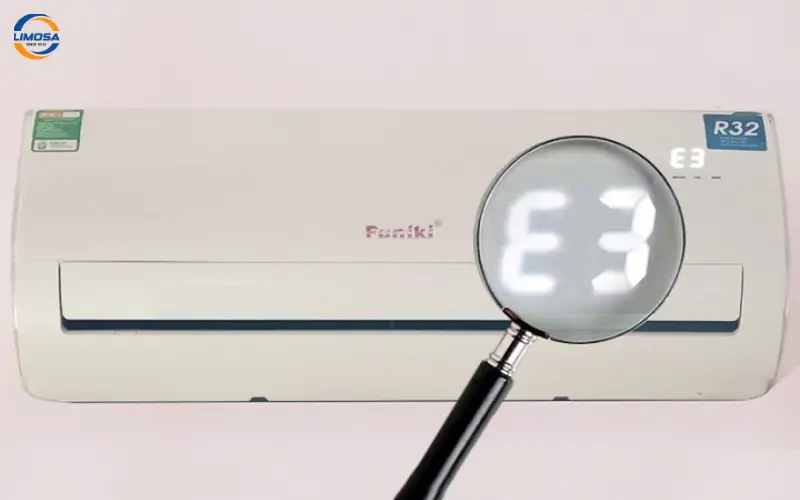 Lỗi E3 trên điều hòa Funiki là lỗi gì