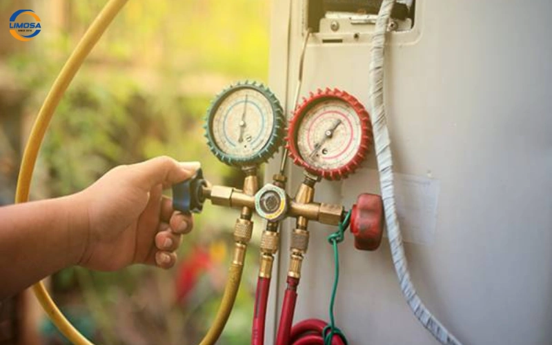 Lỗi EL OC do thiếu gas, hết gas hoặc áp suất gas bất thường