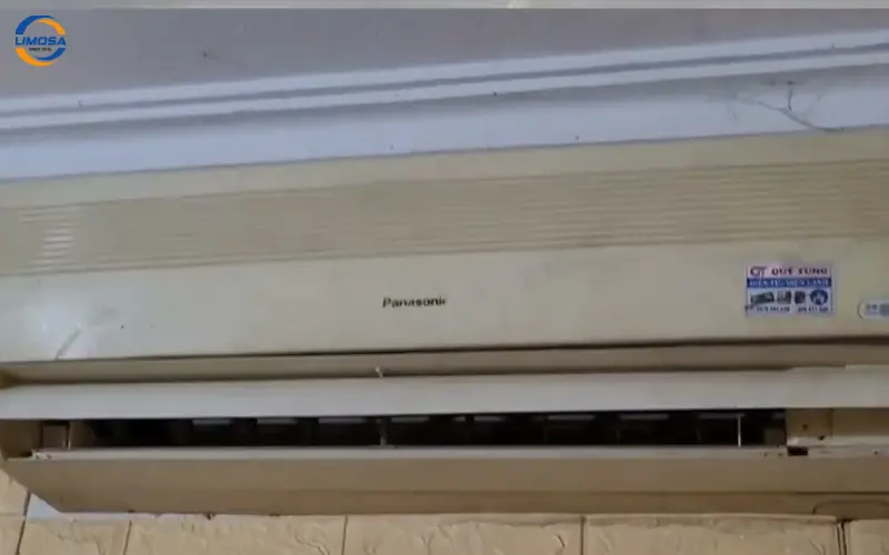 Nhựa máy lạnh bị ố vàng mất thẩm mỹ