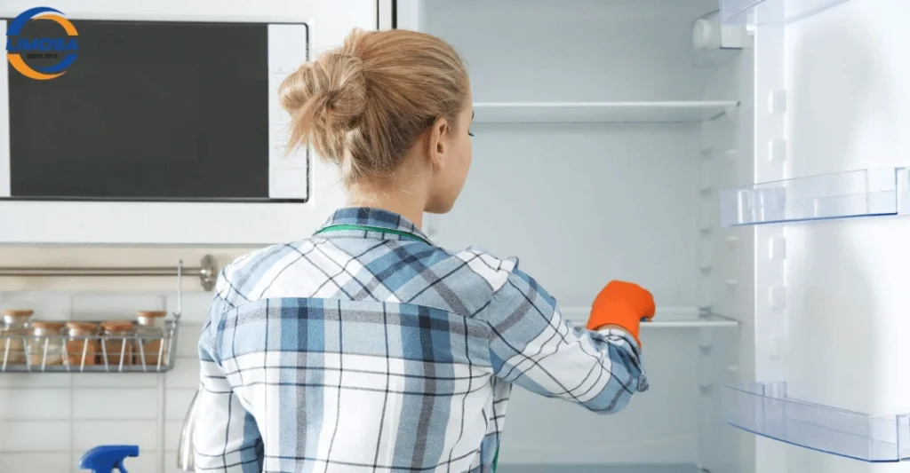 Vệ sinh tổng thể bên ngoài và bên trong tủ lạnh