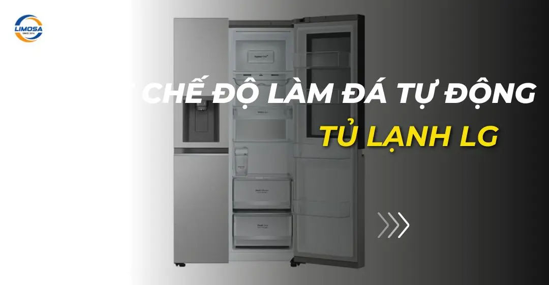 Bật chế độ làm đá tự động tủ lạnh LG: Hướng dẫn cực dễ Bật chế độ làm đá tự động tủ lạnh LG