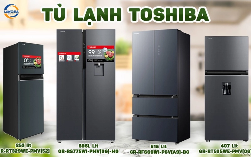 Các dòng sản phẩm phổ biến của Toshiba