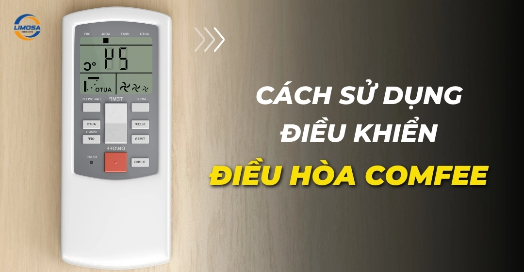 Cách sử dụng điều khiển điều hòa Comfee