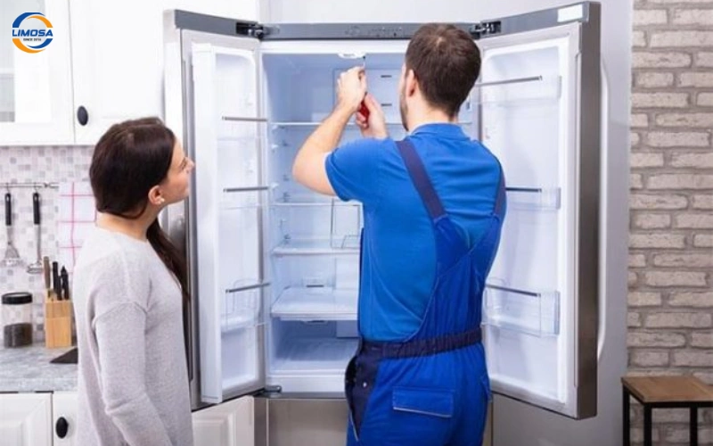 Cách xử lý khi tủ lạnh Mitsubishi không làm đá hoặc đá không rơi