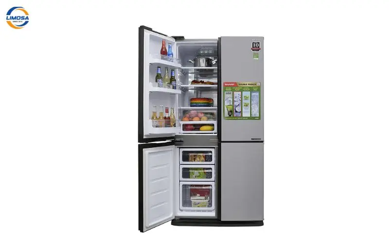 Câu hỏi thường gặp khi đánh giá tủ lạnh Sharp 626 lít SJ FX631V SL