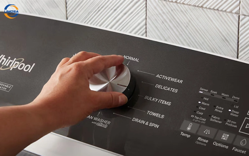 Chọn chương trình giặt phù hợp