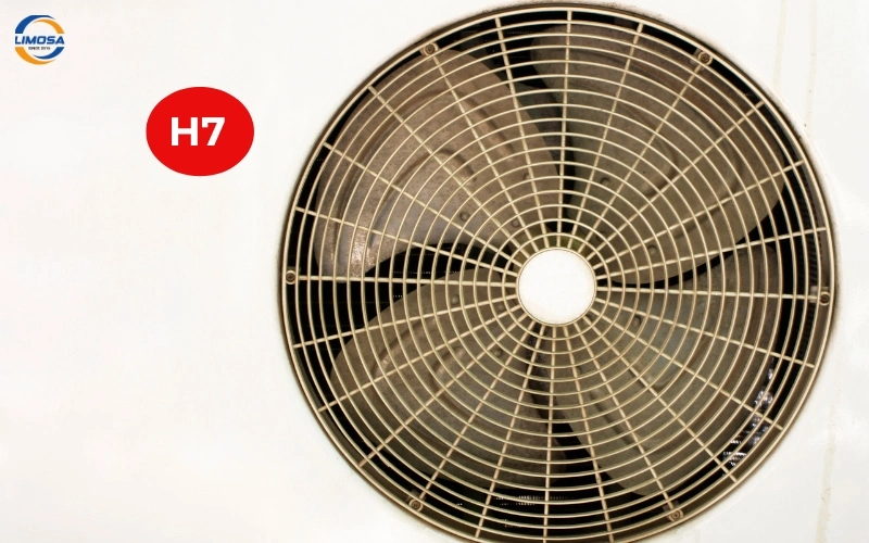 Triệu chứng khi gặp lỗi H7 trên điều hòa Daikin