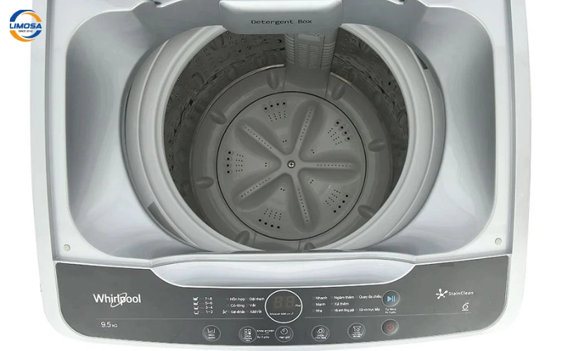 Dấu hiệu nhận biết máy giặt Whirlpool báo lỗi E12